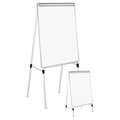 Universal Adjustable White Board Easel, 29x41 UNV43033